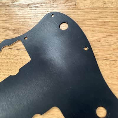 Tone-Guard Jazzmaster Pickguard (No Rhythm Circuit) - Black Anodized Aluminum image 3