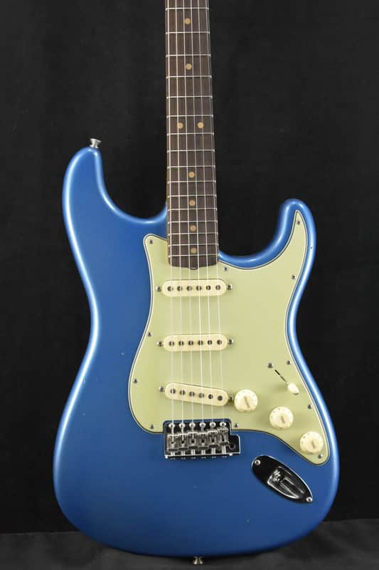 Mint Fender Ltd Edition '63 Strat - Journeyman Relic w/Closet Classic HW Aged Lake Placid Blue image 1