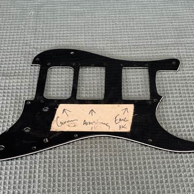 Frank Zappa Personally Owned & Used Black Fender Stratocaster Pickguard image 7