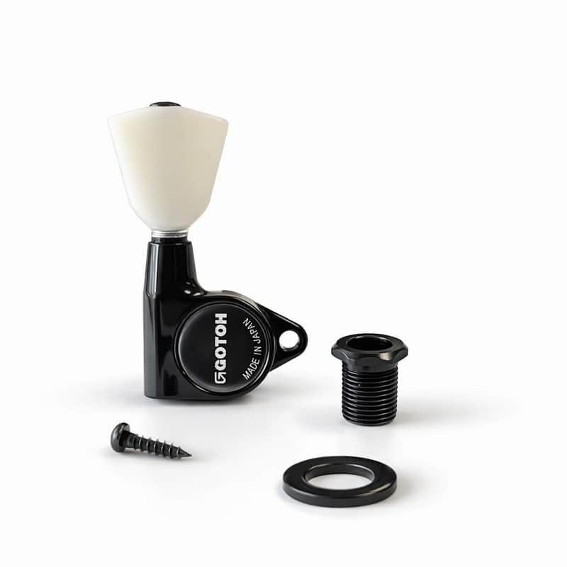 Gotoh Tuners SG301-P4N - Black - 3 per side - For Les Paul - 05112BX image 1