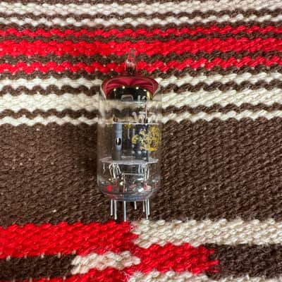 Vintage Amperex by GE 12AT7 Preamp Tube ECC81 Valve Made In USA #180 image 6