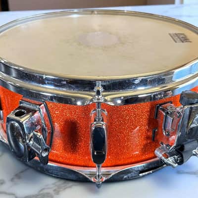 Tama Cocktail Jam Snare 12" x 5" - Orange sparkle image 4