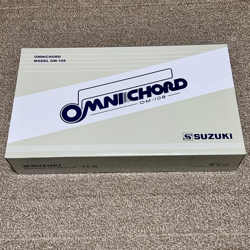 Suzuki  OM-108  Portable Omnichord Electronic Instrument [mint condition] image 1