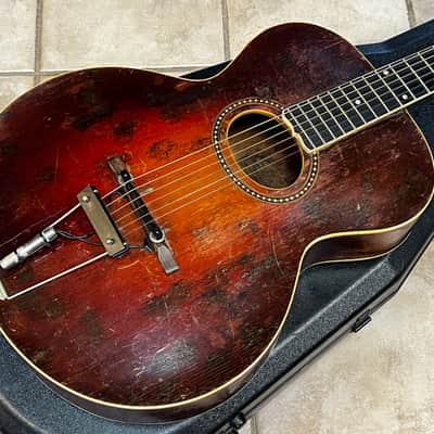1928 The Gibson L-4 Archtop Acoustic Guitar Sunburst image 1
