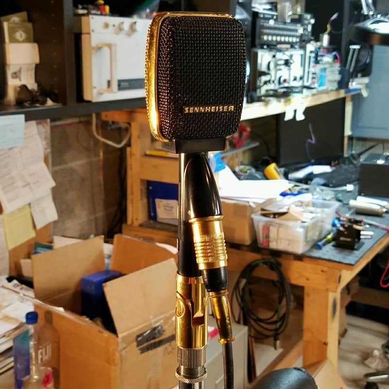 Sennheiser MD 409 N Legendary 1960s Dynamic Microphone. Made In