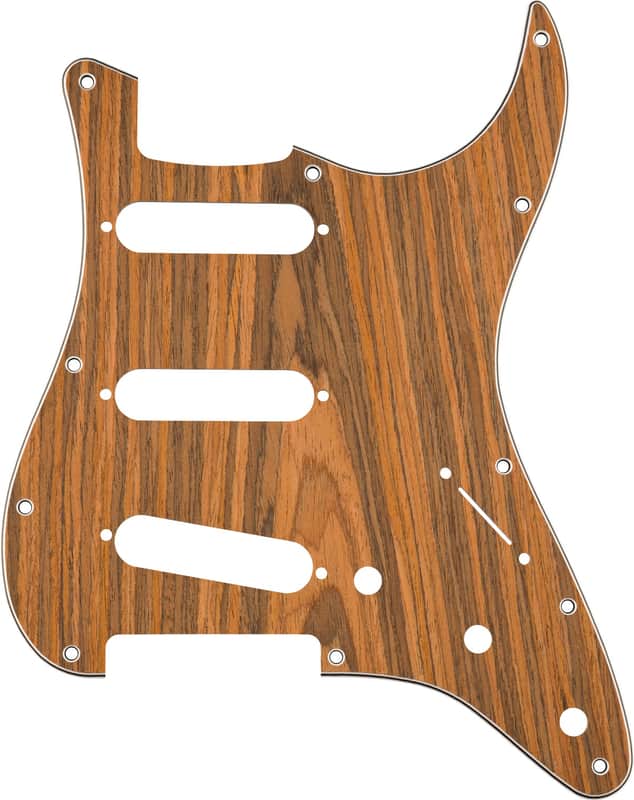 Fender Stratocaster S/S/S Pickguard - Rosewood image 1