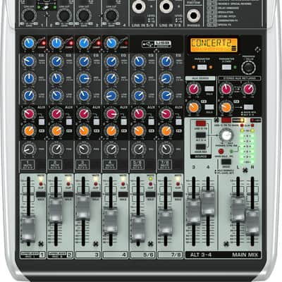 Behringer Eurorack Pro RX1202FX 12-Input Rack Mixer with Effects