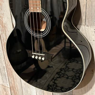 NEW Dean EAB Acoustic-Electric Bass - Black, Support A Local Music Store and Buy Here!!! image 5