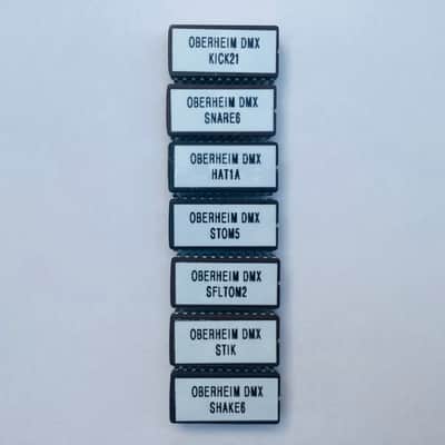Custom Eprom Drumkit Sets For The Oberheim DMX. (Choice of 115 Drumkits) image 2