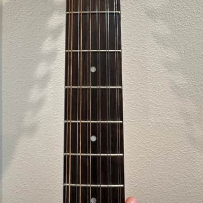 Guild F-2512E Jumbo 12 String Acoustic-Electric Guitar With Guild USA Deluxe Humidified Case image 13