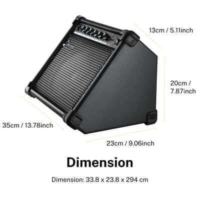20 Watt Keyboard Amplifier 20 Watt Keyboard AMP Piano AMP image 3