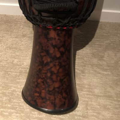 Tycoon TFAJ-12 DB (Brown) Fiberglass 12″ inch African Djembe Drum TFAJ12 image 2