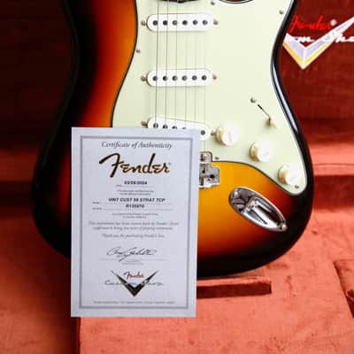 Fender Custom Shop 1959 Stratocaster Limited Edition NOS Chocolate Sunburst image 13