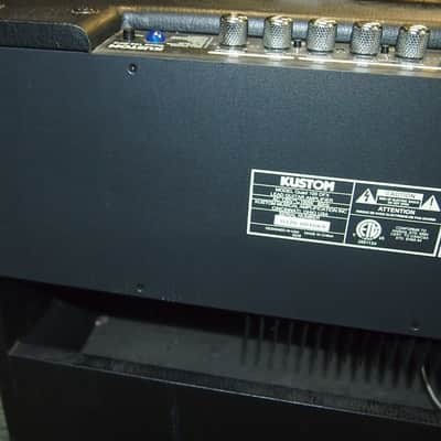 Kustom Quad 100 DFX 2x12 electric guitar combo amplifier image 7