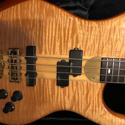 Alembic Elan IV 1988 Quilted Maple on Mahogany, Maple NTB image 3