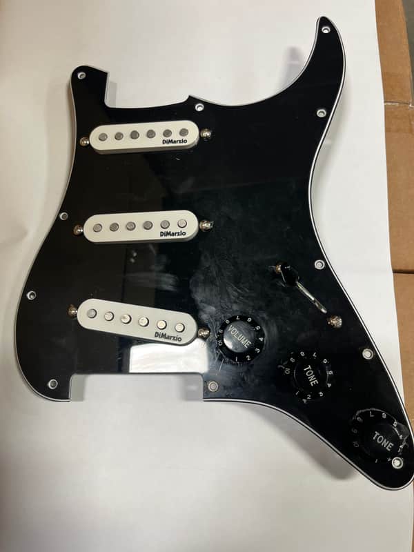 DiMarzio RICHIE KOTZEN STRAT® REPLACEMENT PICKGUARD 2026 - Black image 1