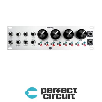 Plum Audio Ro'ved 1U Macro Oscillator (Silver)