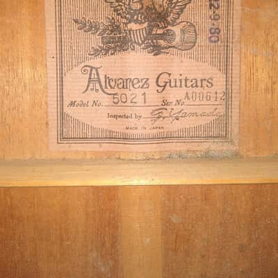 Alvarez 5021 12 String 1980 - Natural image 4