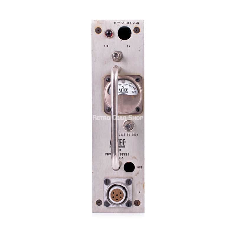 Altec 526B Tube Microphone Power Supply for Altec 21 Microphone As-is image 1