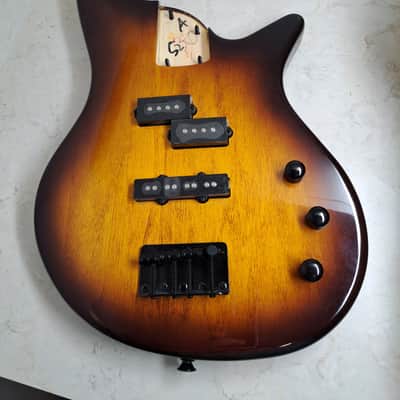 Jackson Spectra JS2 Bass BODY ONLY JS Series - Tobacco Burst- NOS Unused image 1