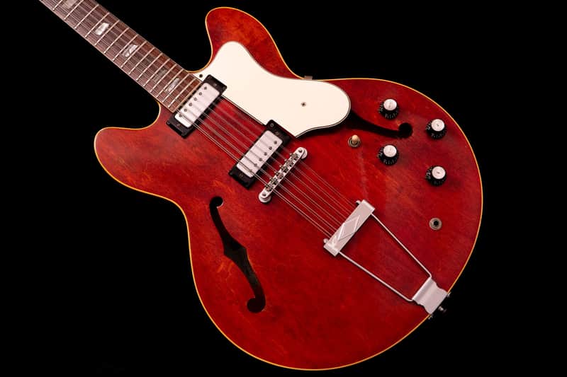 【used】Epiphone / 1967-68 E360TDC Riviera 12 String Cherry 3.845kg #897414【TONIQ横浜】【price included SHIPPING & IMPORT TAX & VAT】 image 1