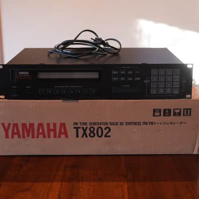 Yamaha TX802 FM Tone Generator 1986 - Black