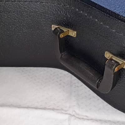 Gibson Case – Vintage Dreadnought Old Stock Koffer Plüsch BLAU image 8