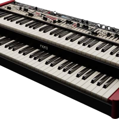 Nord Organ 3 120-Key Stage Organ Keyboard, Red image 2
