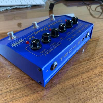 Tech 21 Double Drive 3X Mod - Programmable Cascading Overdrive Pedal w/ Factory "Private Stock" Mod - MINT! image 2