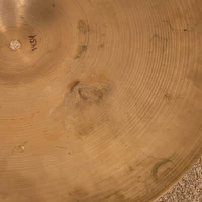 1970s Zildjian A 18" Thin Stamp Crash Cymbal 1434g image 8