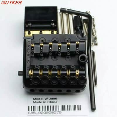 GUYKER  6 String Tremolo Bridge Tailpiece for Headless Guitar image 1