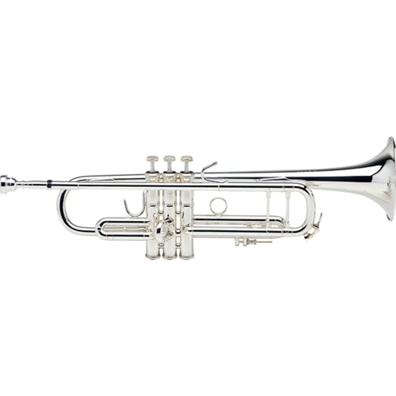 Bach 180S37 Stradivarius Series Professional Bb Trumpet Silver image 1