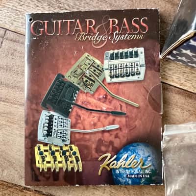 N.O.S Original 80’s Kahler 7200 Tremolo Bridge System + String Lock image 5