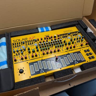 Elta Music Solar 42N Ambient Machine Analog Drone Synthesizer (Maize Yellow) image 20