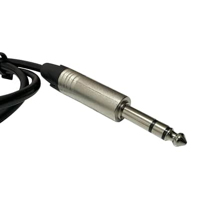 Premium XLR Pass Through Cable, No Solder, for Stage Box, Patch Panel, Floor Box - No Solder for Pro Audio Installations (XLR Female to 1/4" TRS) image 2