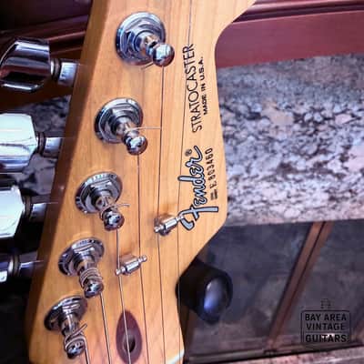 1988 Fender American Standard Stratocaster - All-Original - Black - w/OHSC image 8