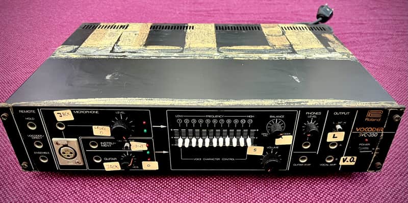 Roland SVC-350 Vintage Vocoder – Ex Tino Casal – Used by Enrique Mateu with Duncan Dhu & Miguel Ríos image 1