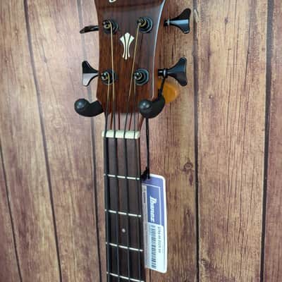 Ibanez AEGB30ENTG Acoustic-Electric Bass - Natural High Gloss image 3