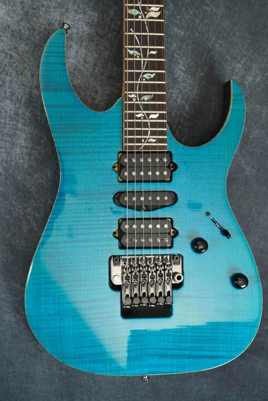 Ibanez RG8570Z-CRA J. Custom with Rosewood Fretboard 2018 - Chrysocolla image 1