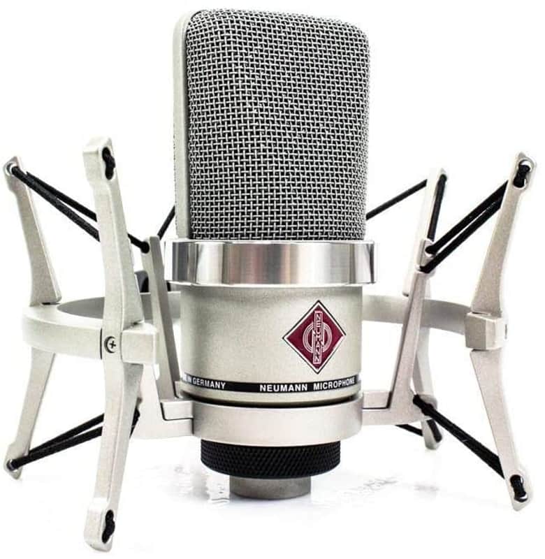 Neumann TLM 102 Large Diaphragm Cardioid Condenser Microphone Studio set image 1