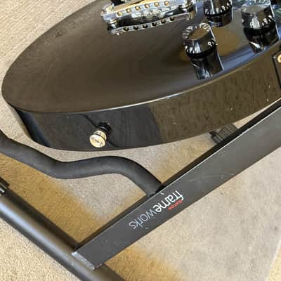 Epiphone Les Paul Studio Black Electric Guitar w/ Gig Bag – Player Grade, Tested image 14