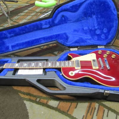 gibson Les Paul Deluxe 1984 - Cherry image 2