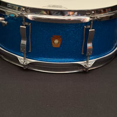 Ludwig Jazz Festival 14" x 5" 1965 - Blue Sparkle image 2