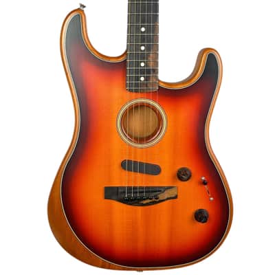 Fender American Acoustasonic Stratocaster 2020 - Sunburst image 1