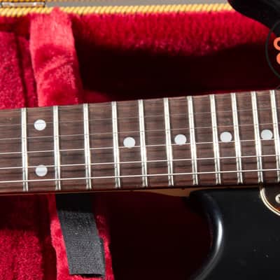 2010 Fender Japan MG69 Mustang Stop Tail – Matte Black w/ Matching Headstock | Rare | MIJ | Tweed Case image 5