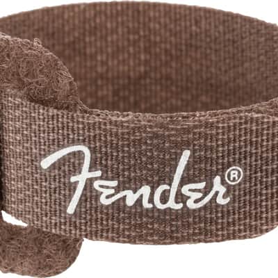 Genuine Fender Guitar/Instrument Cable Ties, 7", Black and Brown, Set of 6 image 7