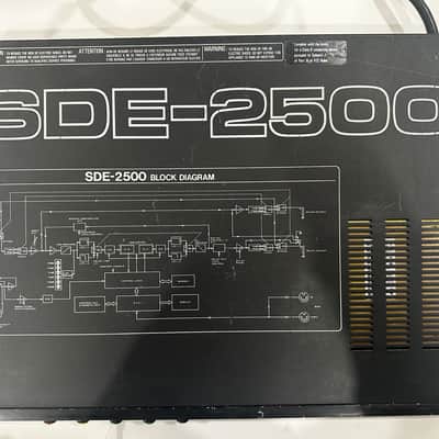 Roland SDE-2500 MIDI Digital Delay - Black image 2