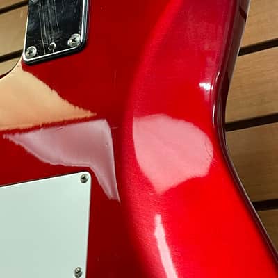 Fender Standard Stratocaster with S1 Tremolo with Maple Fretboard in Candy Apple Red w/OHSC image 15