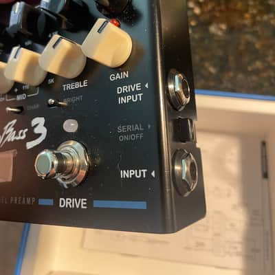 EBS MicroBass 3 Bass Preamp 2019 - 2021 - Black image 3