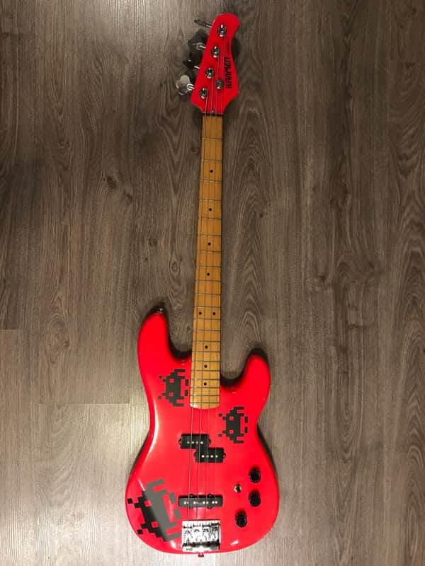Kramer Striker 700ST Hot Pink bass image 1